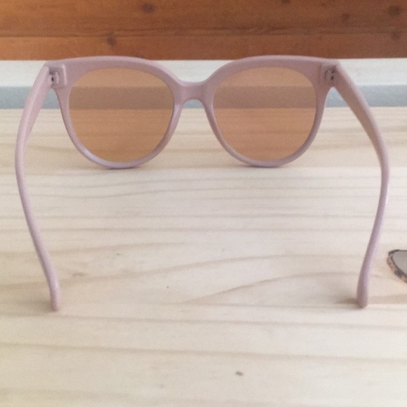 Free People Nolita Shield Sunglasses Dusty Pink - Picture 6 of 6
